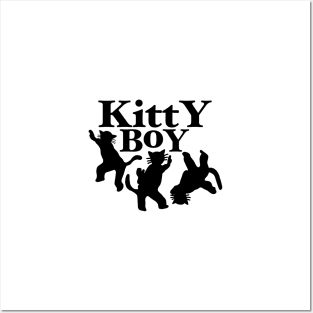 Kitty boy Posters and Art